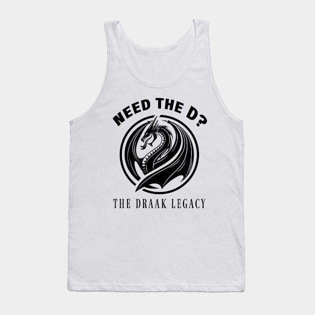 The Draak Legacy Tank Top by Author Xavier Neal